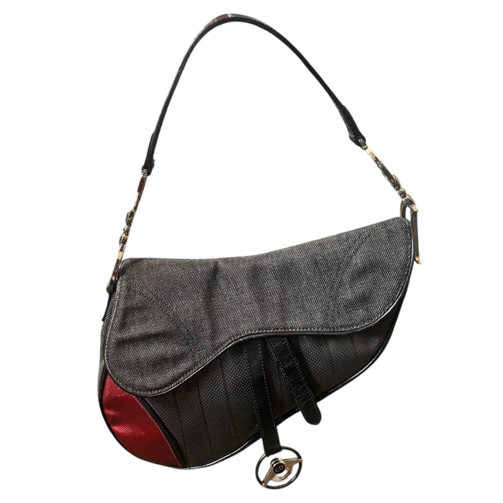 Rare Dior by Galliano 2001 Cadillac Saddle Bag